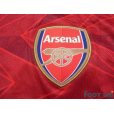 Photo5: Arsenal 2020-2021 Home Long Sleeve Shirt