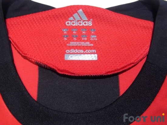 AC Milan 2008-2009 Home Match Issue Long Sleeve Shirt #22 Kaka adidas ...