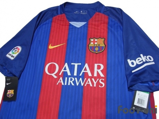 Verdragen knop Klant FC Barcelona 2016-2017 Home Shirt #10 Messi - Online Store From Footuni  Japan
