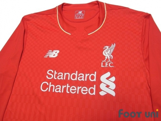 Liverpool 2015-2016 Home Long Sleeve Shirt - Online Store From Footuni ...