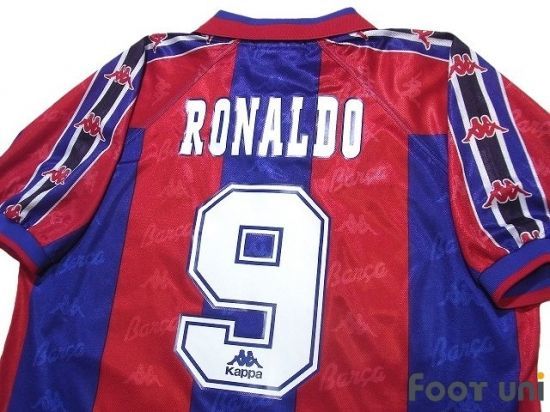 Ronaldo Nazario R9 - FcBarcelona Kappa Player Soccer Jersey - Catawiki