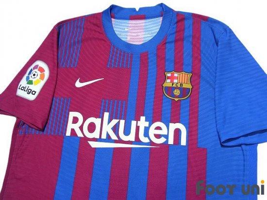 FC Barcelona 2021-2022 Home Authentic Shirt and Shorts Set #10 Messi ...