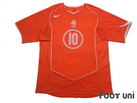 Overeenstemming houten relais Netherlands Euro 2004 Home Shirt #10 Van Nistelrooy - Online Shop From  Footuni Japan