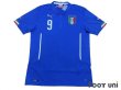 Photo1: Italy 2014 Home Shirt #9 Balotelli (1)