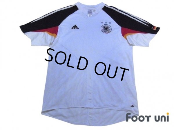 Photo1: Germany Euro 2004 Home Shirt (1)