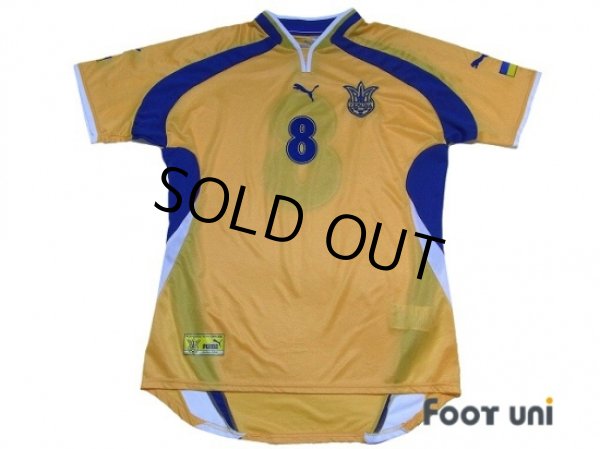 Photo1: Ukraine 2000 Home #8 Shirt (1)