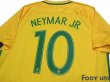 Photo4: Brazil 2016 Home Shirt #10 Neymar Jr w/tags (4)