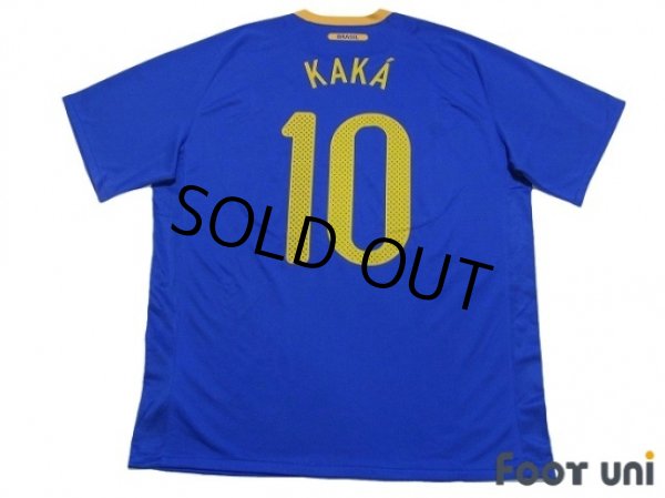 Brazil 2010 Away Shirt #10 Kaka - Online Store From Footuni Japan