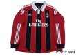 Photo1: AC Milan 2012-2013 Home Long Sleeve Shirt #92 El Shaarawy (1)