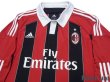 Photo3: AC Milan 2012-2013 Home Long Sleeve Shirt #92 El Shaarawy (3)