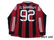 Photo2: AC Milan 2012-2013 Home Long Sleeve Shirt #92 El Shaarawy (2)