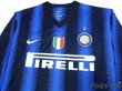 Photo3: Inter Milan 2010-2011 Home Long Sleeve Shirt Scudetto Patch/Badge (3)