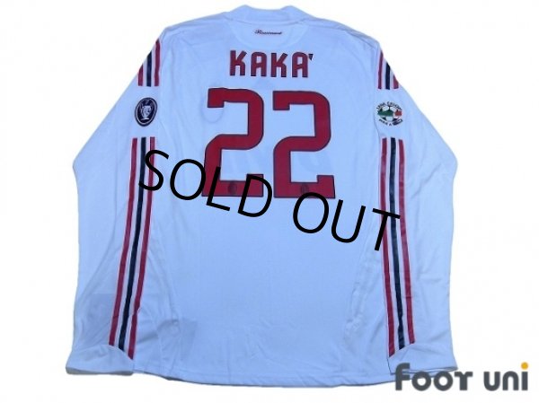 Kaka AC Milan 2007 Away Long Sleeve Jersey