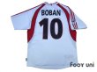 Photo2: AC Milan 2000-2002 Away Shirt #10 Boban Lega Calcio Patch/Badge (2)