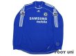 Photo1: Chelsea 2006-2008 Home Authentic Long Sleeve Shirt #11 Drogba Champions Barclays Premiership Patch/Badge (1)