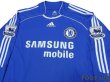 Photo3: Chelsea 2006-2008 Home Authentic Long Sleeve Shirt #11 Drogba Champions Barclays Premiership Patch/Badge (3)