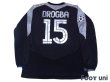 Photo2: Chelsea 2004-2005 Away Long Sleeve Shirt #15 Drogba Champions League Patch/Badge (2)