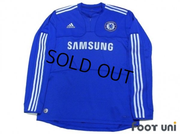 Photo1: Chelsea 2009-2010 Home Long Sleeve Shirt (1)