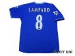 Photo2: Chelsea 2003-2005 Home Shirt #8 Lampard BARCLAYCARD PREMIERSHIP Patch/Badge (2)