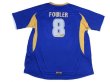 Photo2: Cardiff City 2007-2008 Home Shirt #8 Fowler w/tags (2)