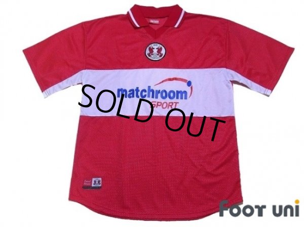 Photo1: Leyton Orient FC 2002-2003 Home Shirt (1)