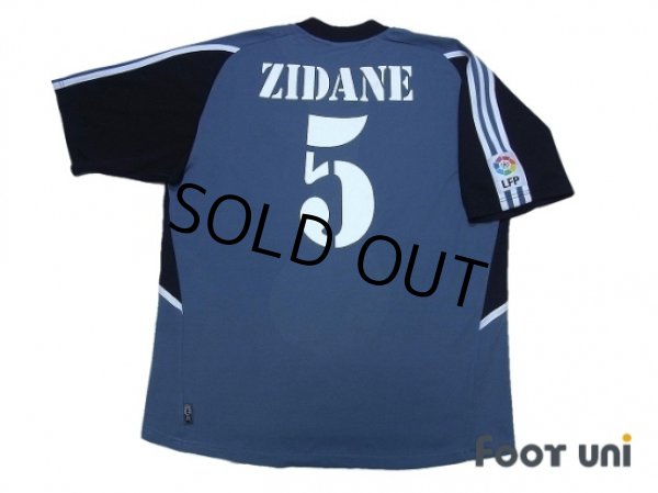 Real Madrid 2001 Retro Home Shirt/jersey Long Sleeve 5 Zidane 