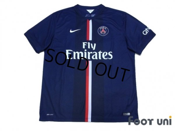 Photo1: Paris Saint Germain 2014-2015 Home Shirt (1)