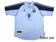 Photo1: Germany Euro 2000 Home Shirt #9 Jancker w/tags (1)