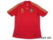 Photo1: Spain Euro 2008 Home Shirt #9 Torres w/tags (1)