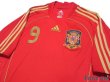 Photo3: Spain Euro 2008 Home Shirt #9 Torres w/tags (3)