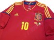 Photo3: Spain 2012 Home Shirt #10 Fabregas w/tags (3)