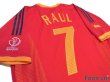 Photo3: Spain 2002 Home Shirt #7 Raul (3)