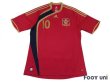 Photo1: Spain 2009 Home Shirt #10 Fabregas (1)