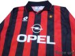 Photo3: AC Milan 1994-1995 Home Long Sleeve Shirt (3)