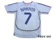 Photo2: Japan 2006 Away Authentic Shirt #7 Nakata (2)