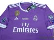 Photo3: Real Madrid 2016-2017 Away Shirt #7 Ronaldo w/tags (3)