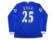 Photo2: Chelsea 1999-2001 Home Long sleeve #25 Zola The F.A. Premier League Patch/Badge (2)