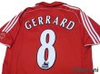 Photo4: Liverpool 2006-2008 Home Shirt #8 Gerrard (4)