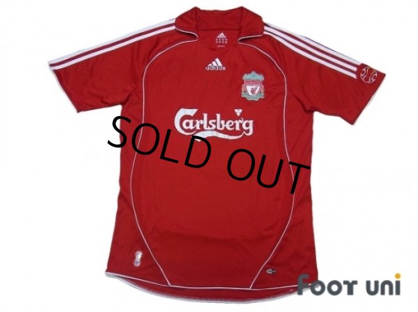 Photo1: Liverpool 2006-2008 Home Shirt #8 Gerrard (1)