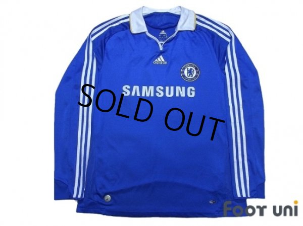 Photo1: Chelsea 2008-2009 Home Long Sleeve Shirt #20 Deco (1)