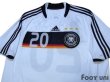 Photo3: Germany Euro 2008 Home Shirt #20 Podolski w/tags (3)