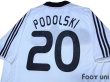 Photo4: Germany Euro 2008 Home Shirt #20 Podolski w/tags (4)