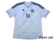 Photo1: Germany Euro 2012 Home Shirt #13 Muller (1)