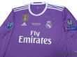 Photo3: Real Madrid 2016-2017 Away Long Sleeve Shirt #7 Ronaldo w/tags (3)