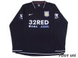 Photo1: Aston Villa 2007-2008 3rd Authentic Long Sleeve Shirt #7 Ashley Young (1)