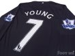 Photo4: Aston Villa 2007-2008 3rd Authentic Long Sleeve Shirt #7 Ashley Young (4)