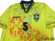 Photo3: Brazil 1995 Home Shirt #5 Flavio Conceicao (3)