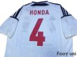 Photo4: Japan 2012-2013 Away Shirt #4 Honda w/tags (4)