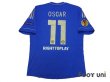 Photo2: Chelsea 2012-2013 Home Shirt #11 Oscar UEFA Europa League Patch/Badge Respect Patch/Badge (2)