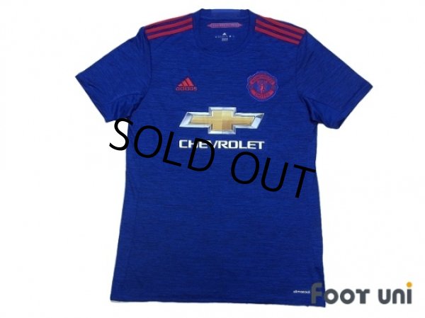 Photo1: Manchester United 2016-2017 Away Shirt w/tags (1)